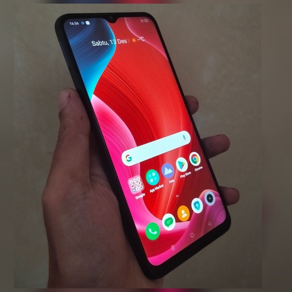 Hp Realme Narzo 30A RAM 4GB/64GB Bekas