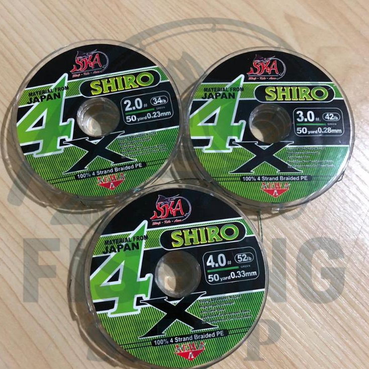 PE AEWA SHIRO – Senar PE Kuat, Halus, dan Tahan Gesekan