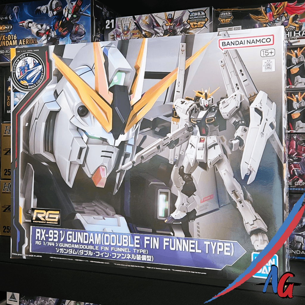 RG RX-93 V Nu Gundam Double Fin Funnel Type