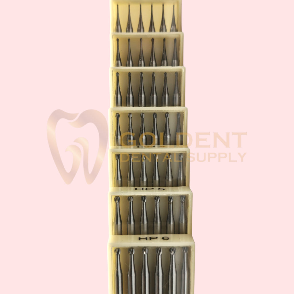 Dental Bur Tulang Gigi LowSpeed Straight HP Carbide Tungsten/ Surgical Bur