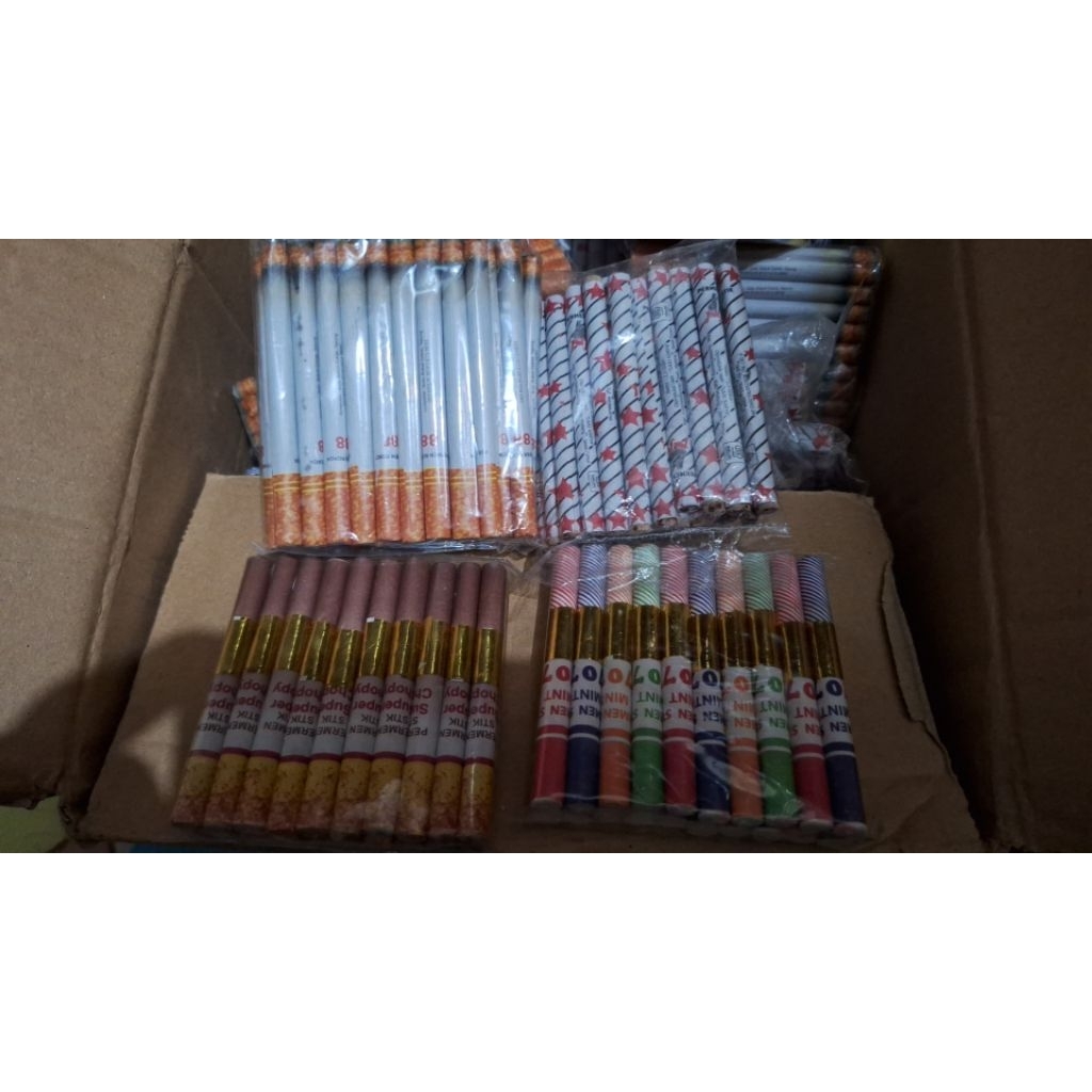 Permen Rokok Jadul Rasa Coklat Isi 30 Pcs Aman untuk Semua Kalangan