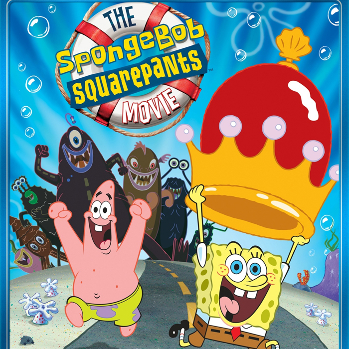 kaset DVD film anak animasi barat The SpongeBob SquarePants Movie (2004)