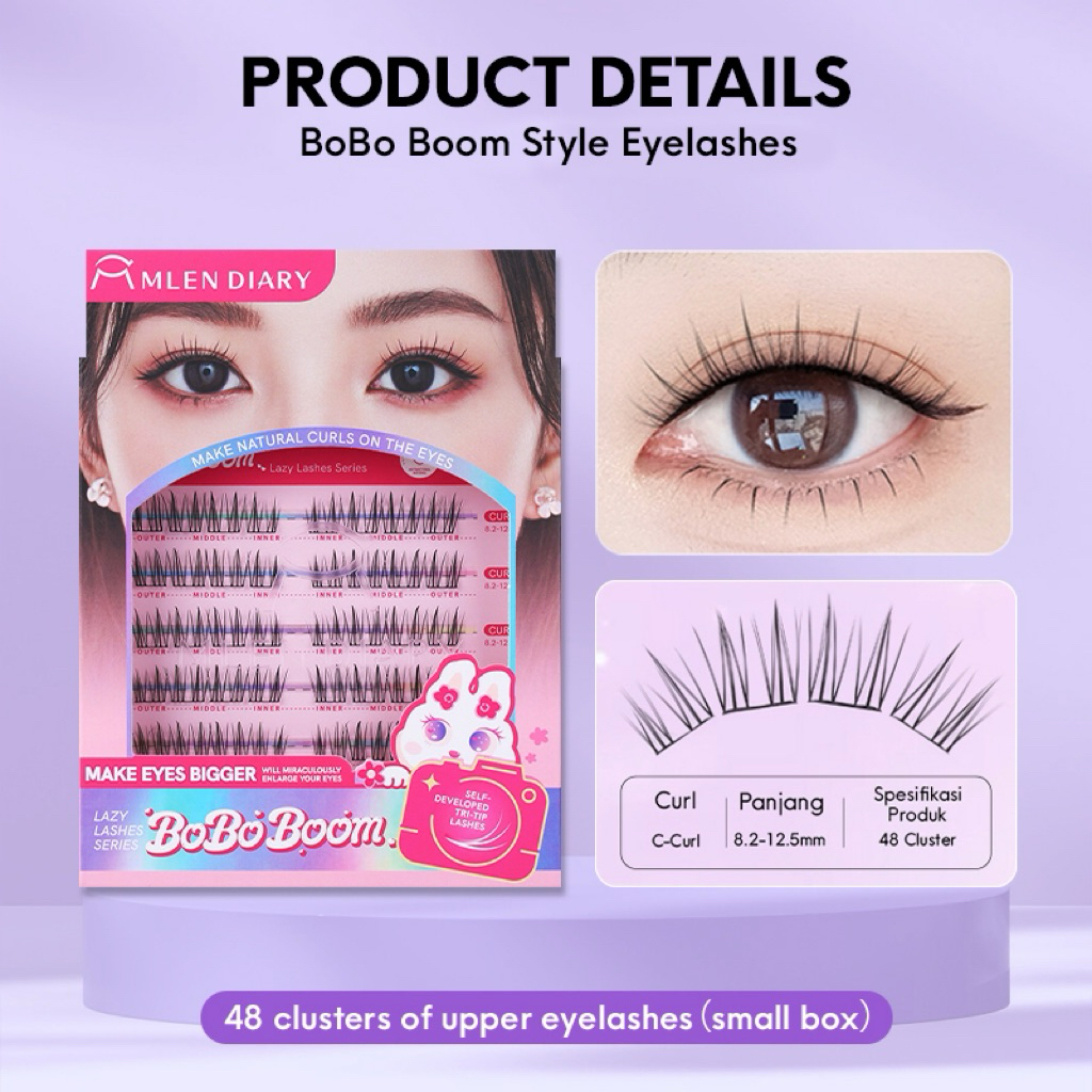 MLEN DIARY BOBO BOOM MAKE EYES BIGGER