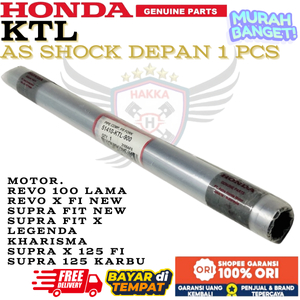 KTL AS SHOCK DEPAN ASLI HONDA SUPRA FIT NEW,AS SHOCK DEPAN ASLI HONDA REVO LAMA,AS SHOCK DEPAN ASLI 
