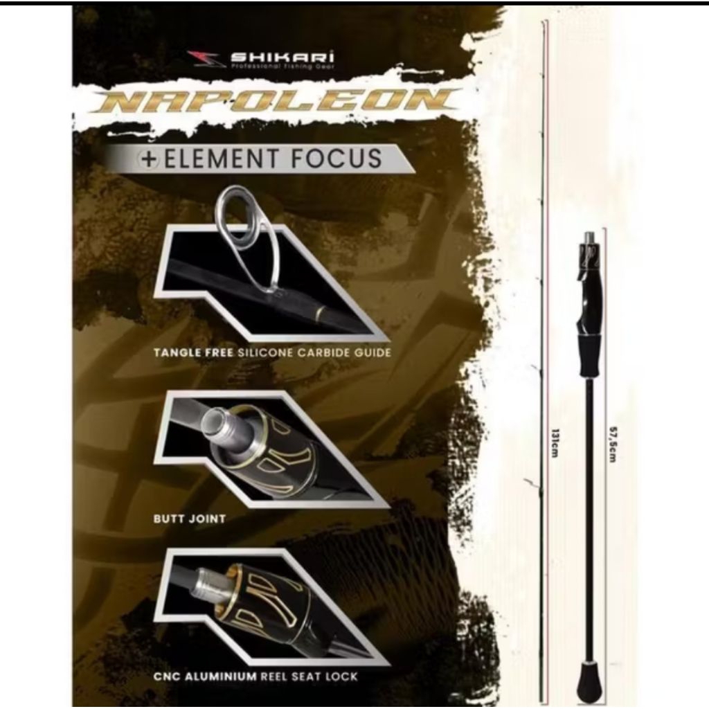 Joran Jigging Shikari Napoleon Carbon Solid