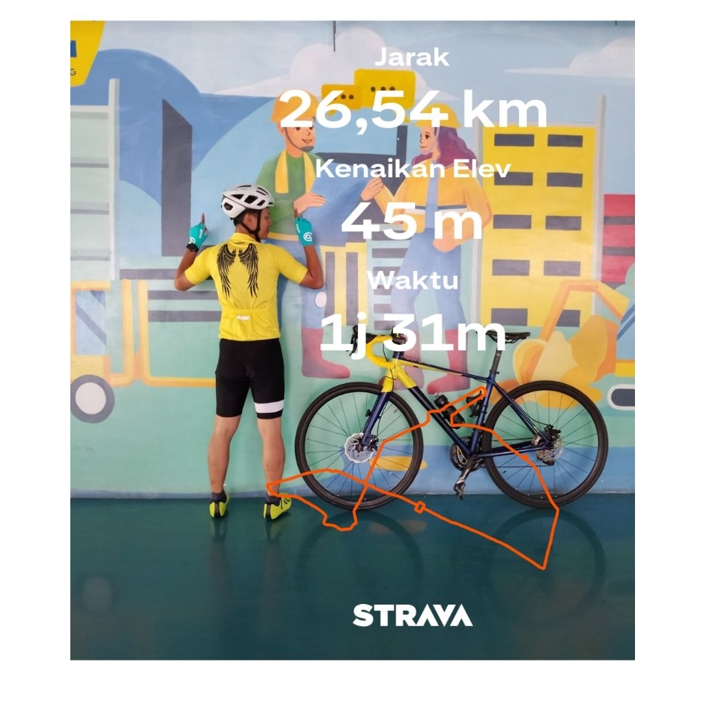 sepeda roadbike genio vangard clean look