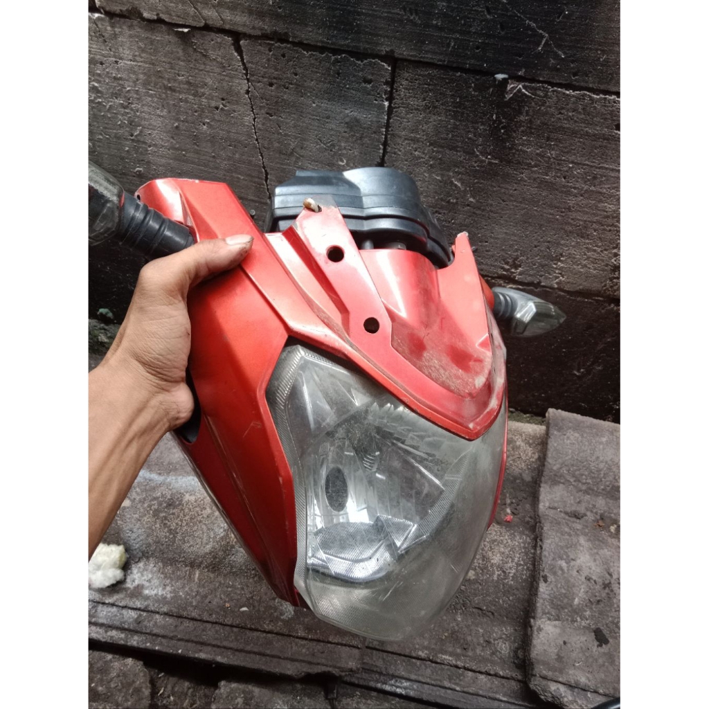 headlamp vixion new copotan