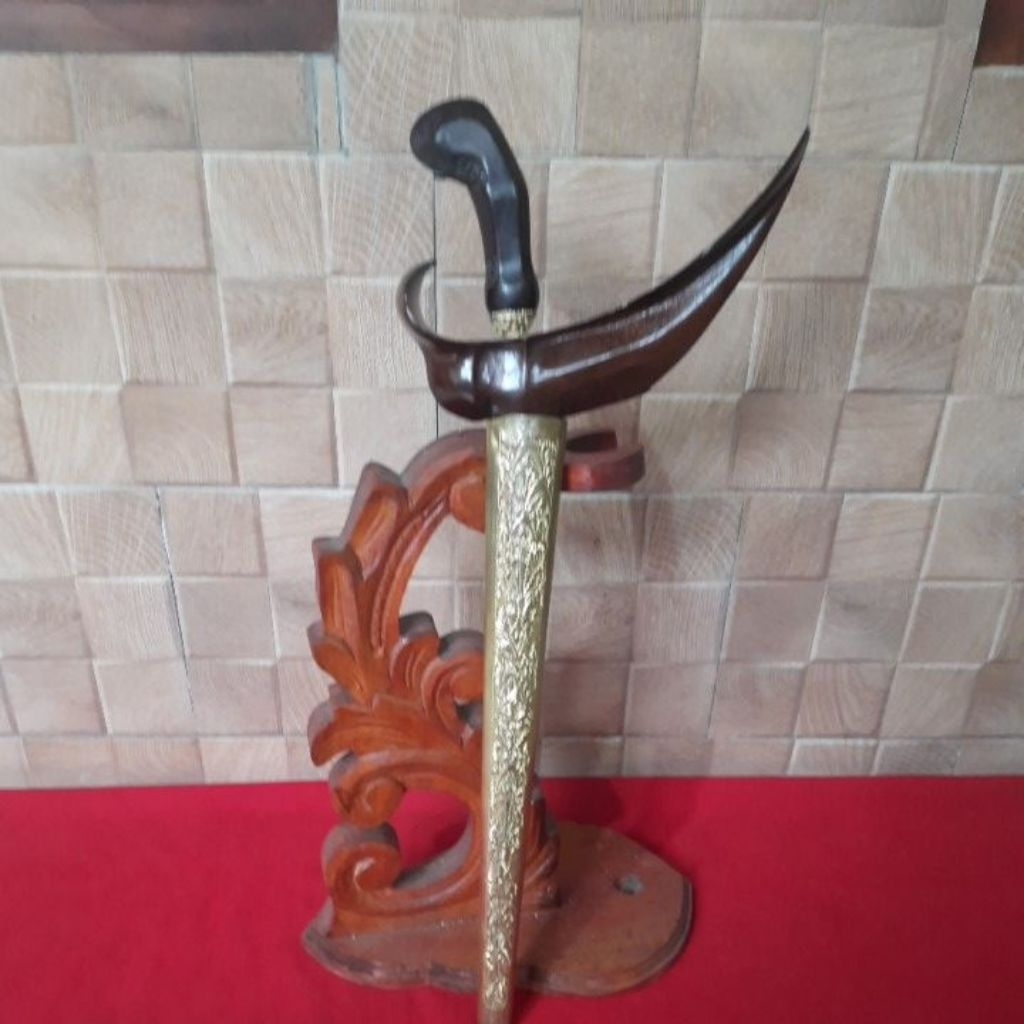 Keris Tilam Upih TUS Sepuh Pamor Udan Mas Tiban,Pedharingan Kebak
