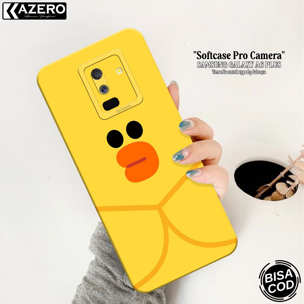 Case Hp Samsung Galaxy A6 PLUS - Case Kartun - Softcase Samsung A6 PLUS Terbaru - Casing Samsung A6 