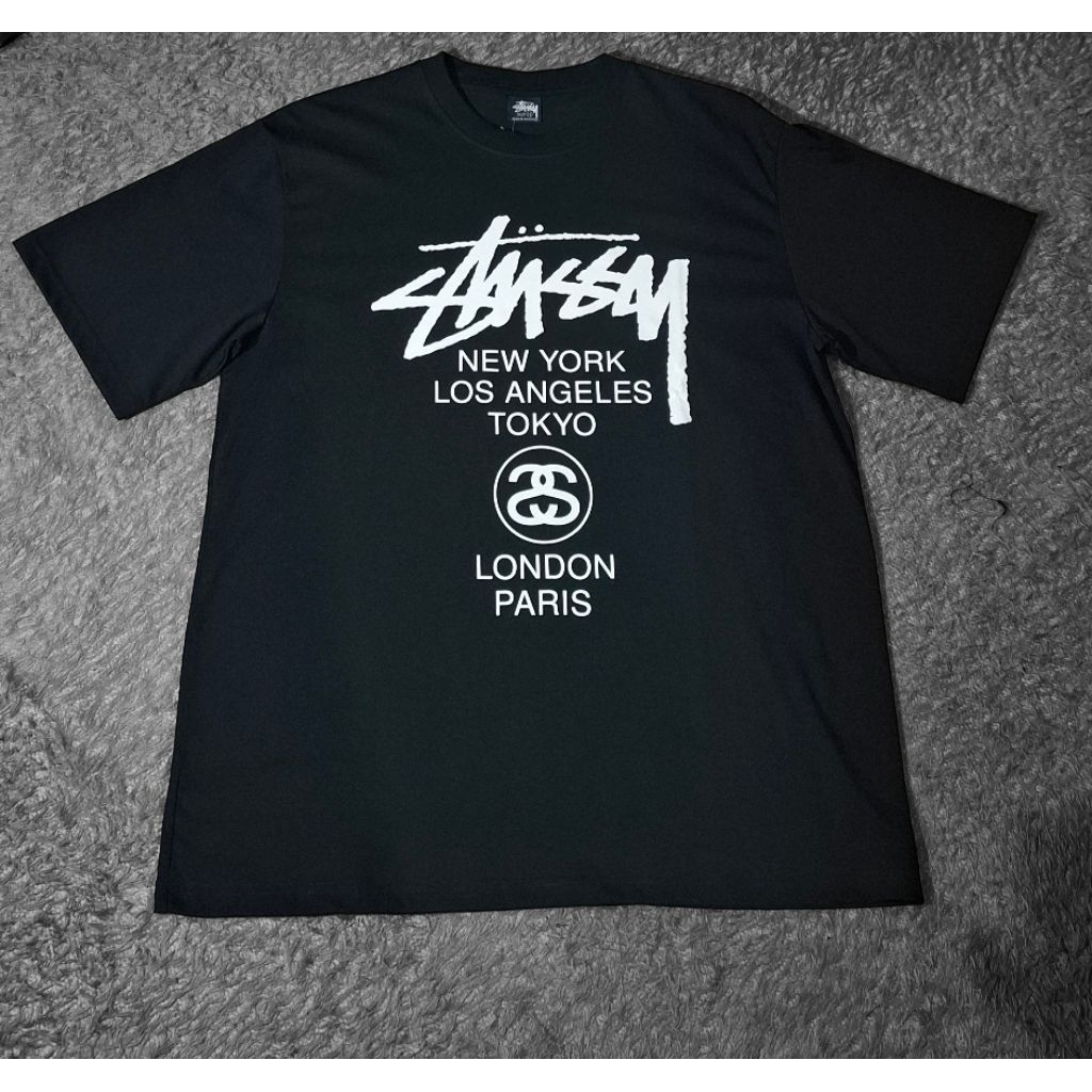 Stussy World Tour T-Shirt Size XL Only