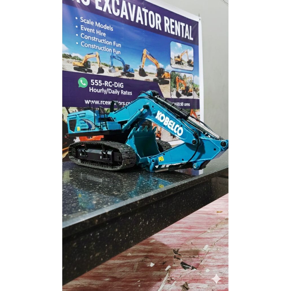 Rc Excavator Kobelco Huina 1594