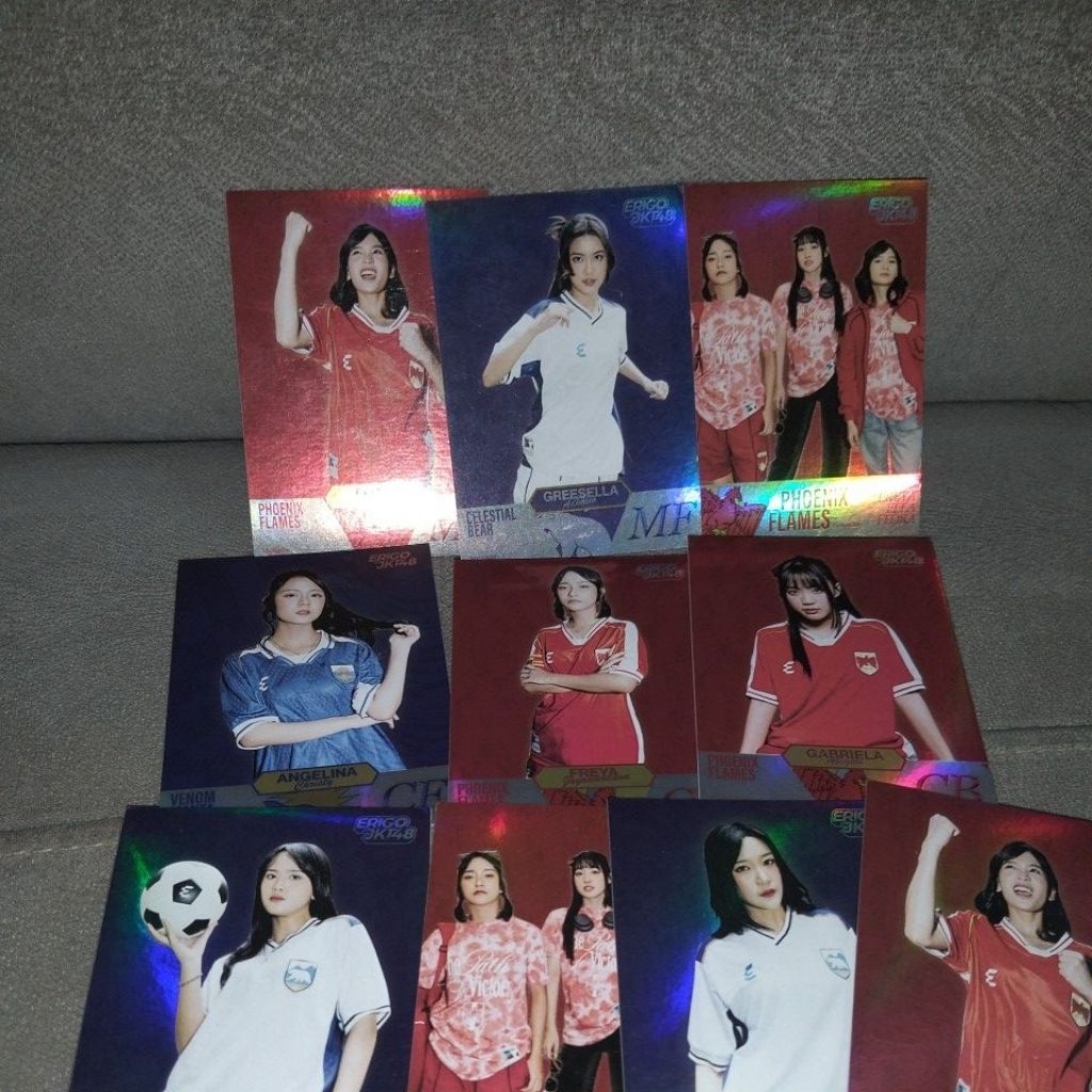 10 panini erigo×jkt48 official 100%