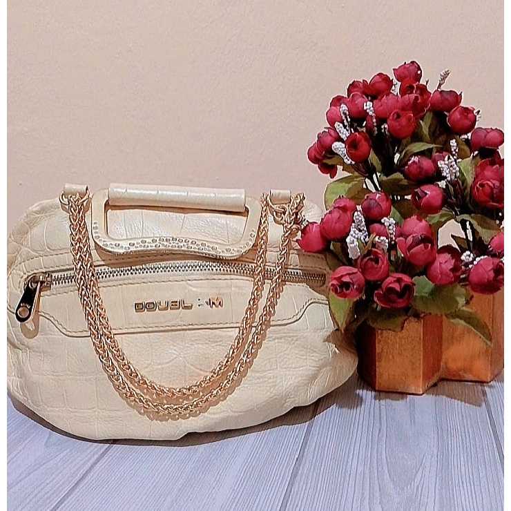 Preloved Tas Wanita Double MIlano Pemakaian Pribadi