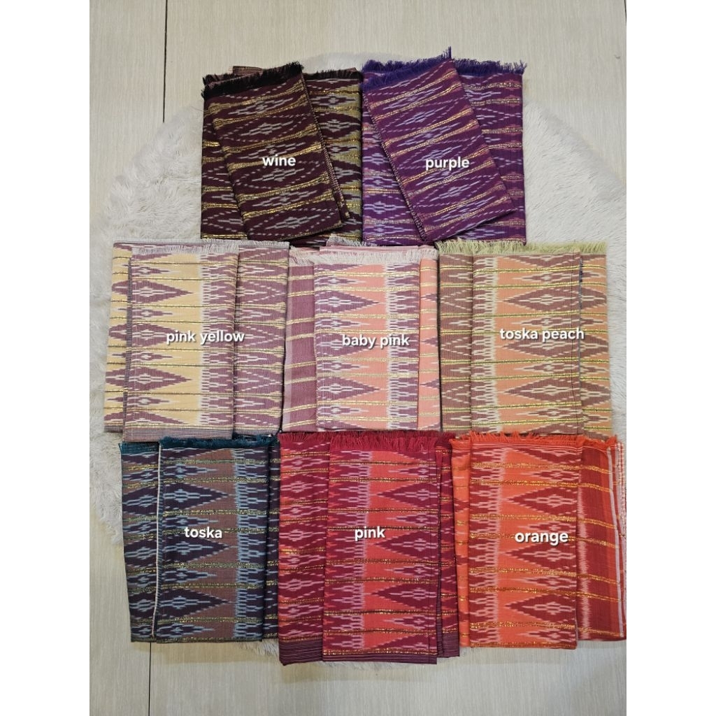 Sinarbintangbutik - Endek Seseh Emas Cepuk