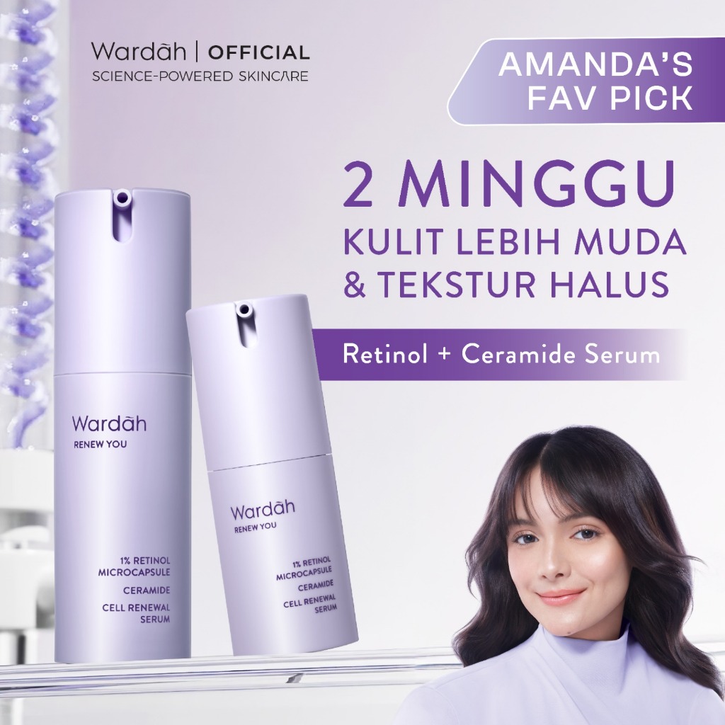 WARDAH Renew You 1% Retinol Microcapsule Ceramide Cell Renewal Serum