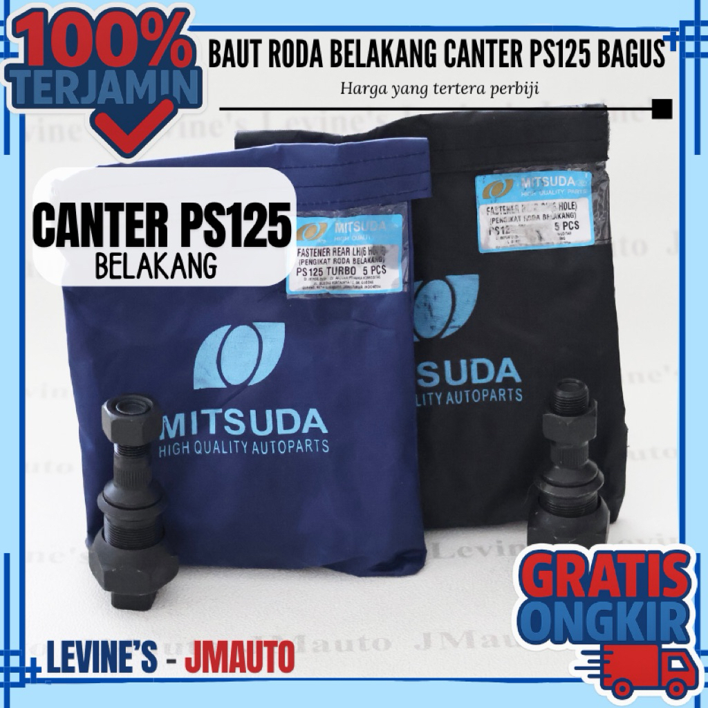 baut roda BELAKANG CANTER baot rodo canter belakang baut roda ps125 belakang baut roda belakang ps12