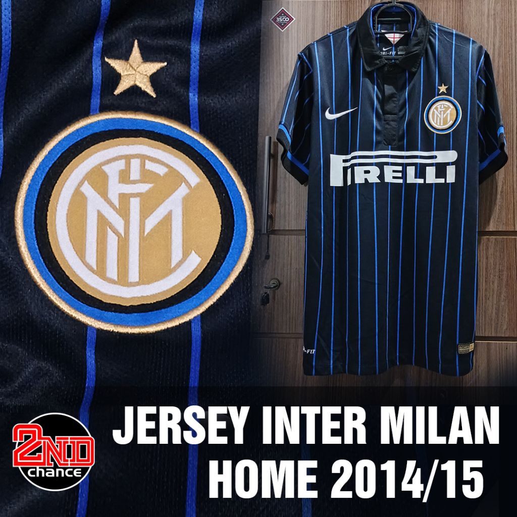 JERSEY INTER MILAN 2014/15 GRADE ORI MURAH