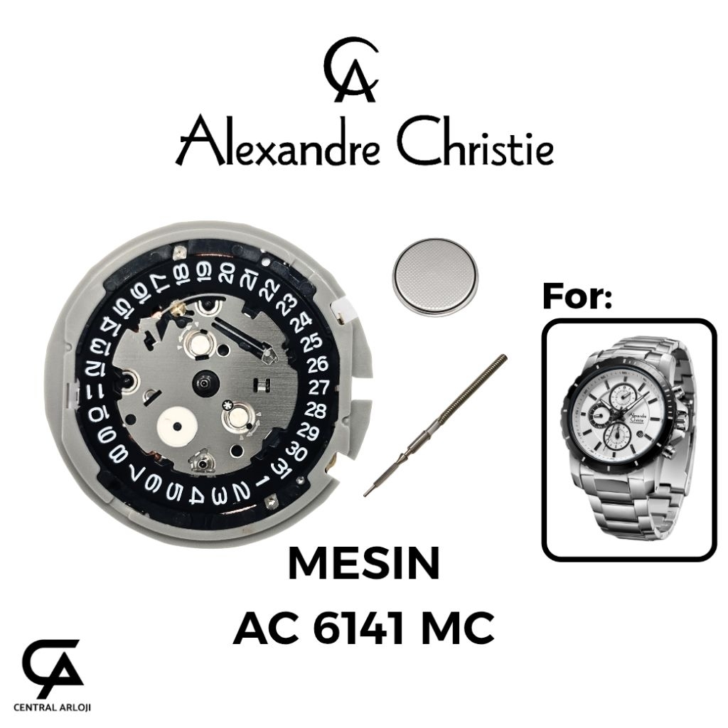 Mesin Original Alexandre Christie AC 6141 MC