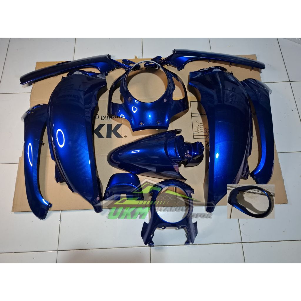 cover body scoopy 2021-2023 Moonlight blue