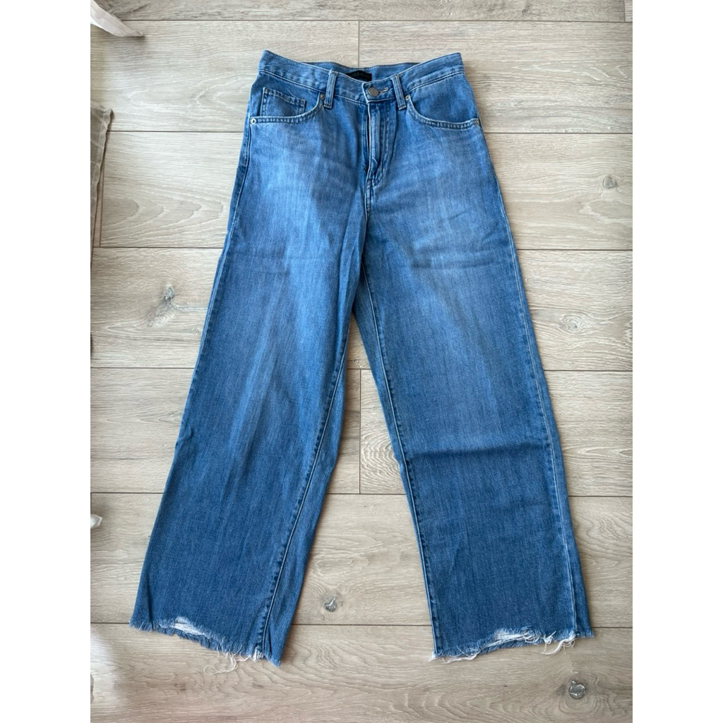 Uniqlo Wide Straight High Jeans