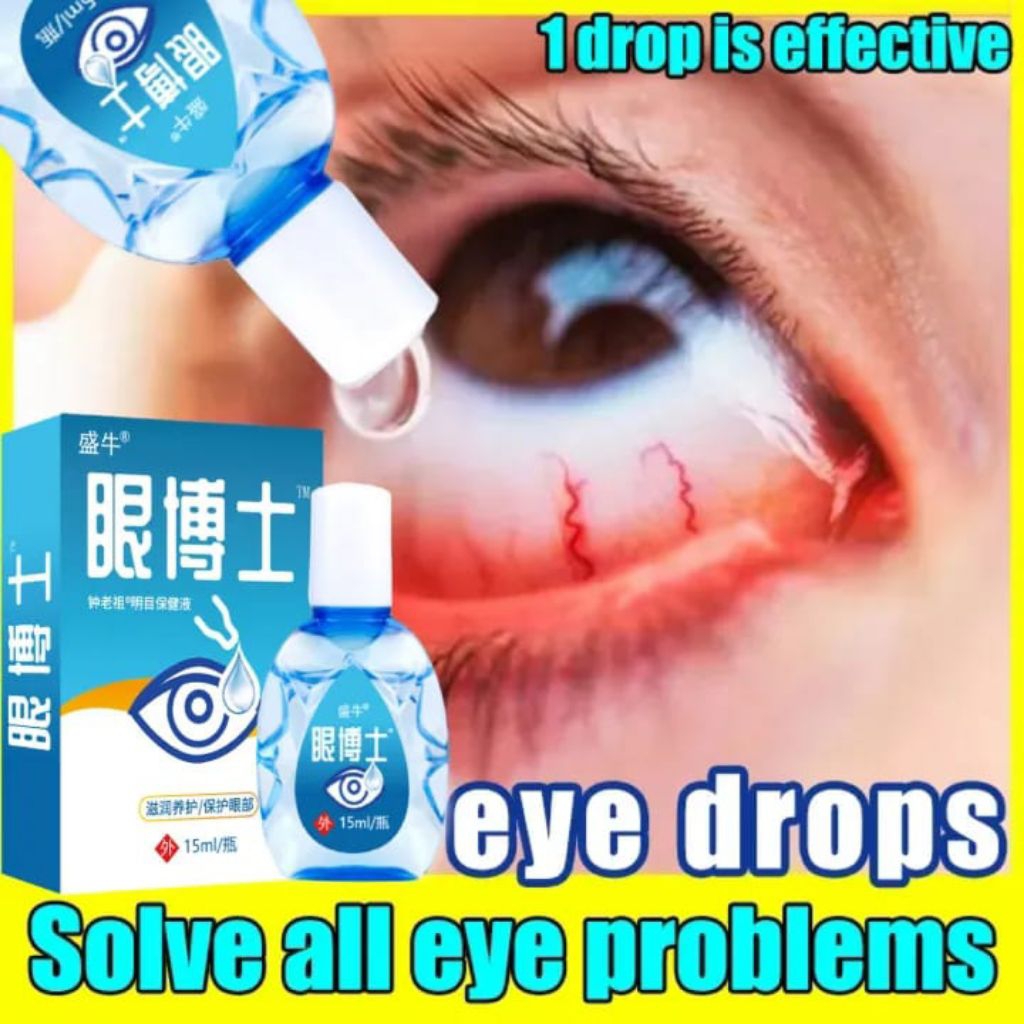 Eye Drop Tetes Mata Terbaik Herbal Alami No.1 Di Jepang Solusi Mata Kering Mata Lelah kotor Mata Peg