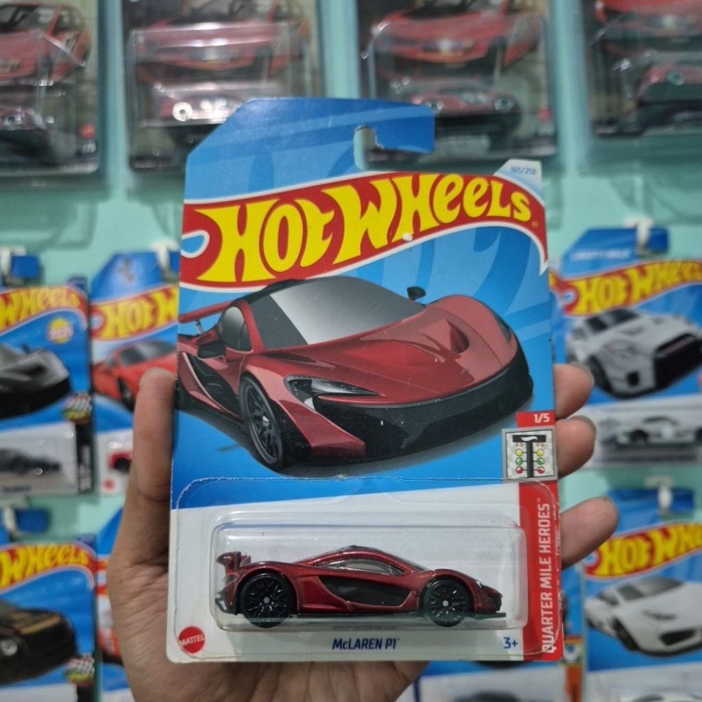 HOT WHEELS MCLAREN P1 MERAH