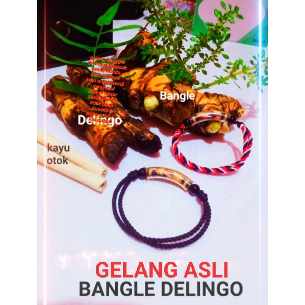 [ VIRAL ] Gelang Bangle Dlingo/Delingu gelang viral kekinian