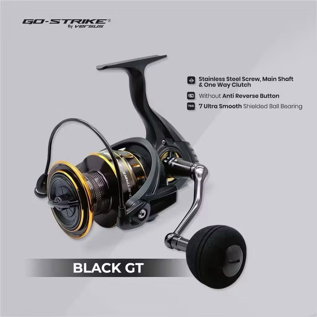 REEL GO STRIKE BLACK GT 8000 pg