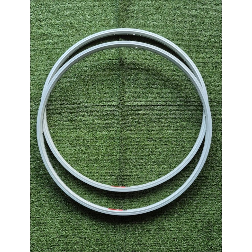 Velg Rims Sepeda ARAYA 26" Inch TM-620 32 Hole Brakeline Double Wall Alloy Silver New