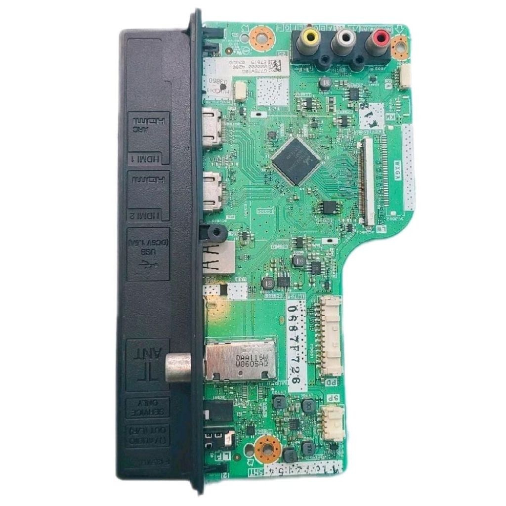 Mainboard TV Sharp Aquos LC-40SA5200i Bekas Copotan Layar Pecah - Kondisi Normal & Siap Pakai