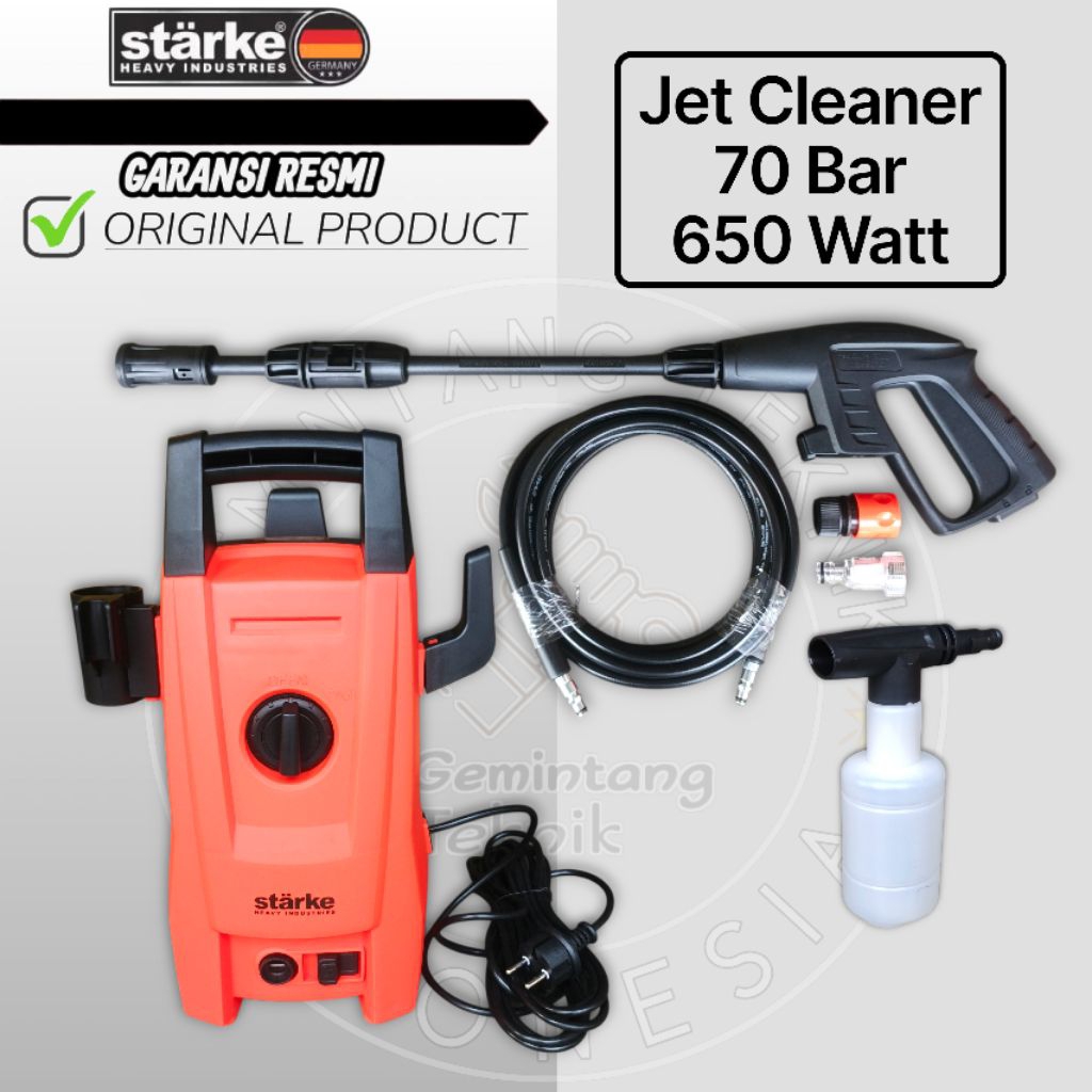 Jet Cleaner Starke SUPERWASH70 / Mesin Cuci Mobil Starke Superwash70 / Mesin Cuci AC Starke Superwas