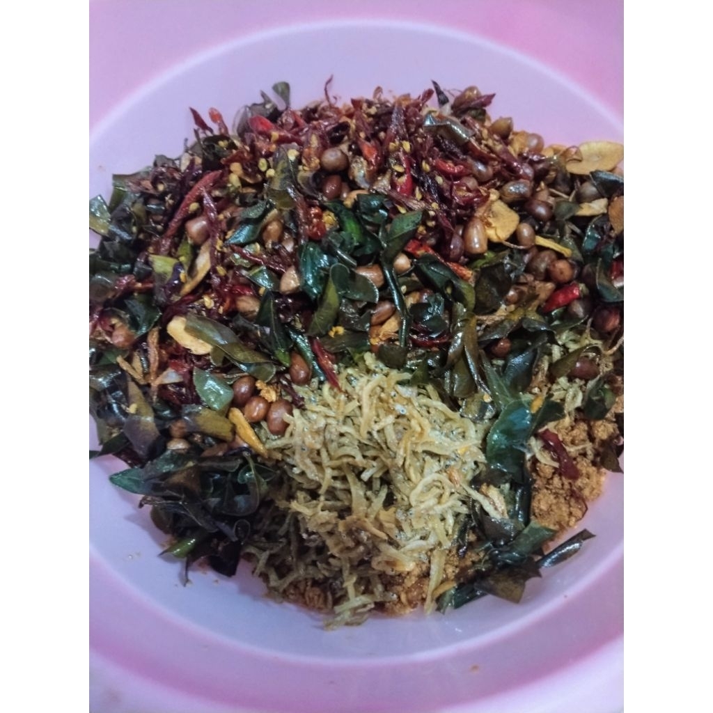 Makanan,Tempe,teri,kriuk