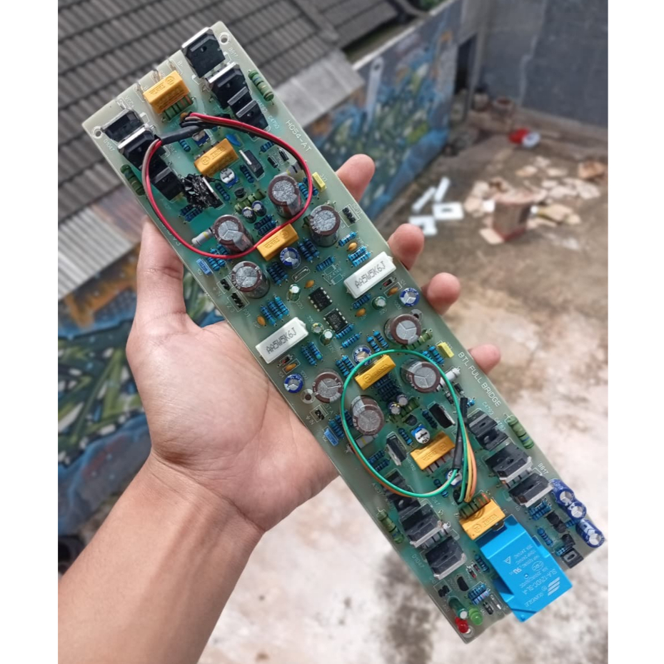 Kit Driver MCRD V3 • BTL Full Bridge • Inbal + Protektor • Power Sub Mantap