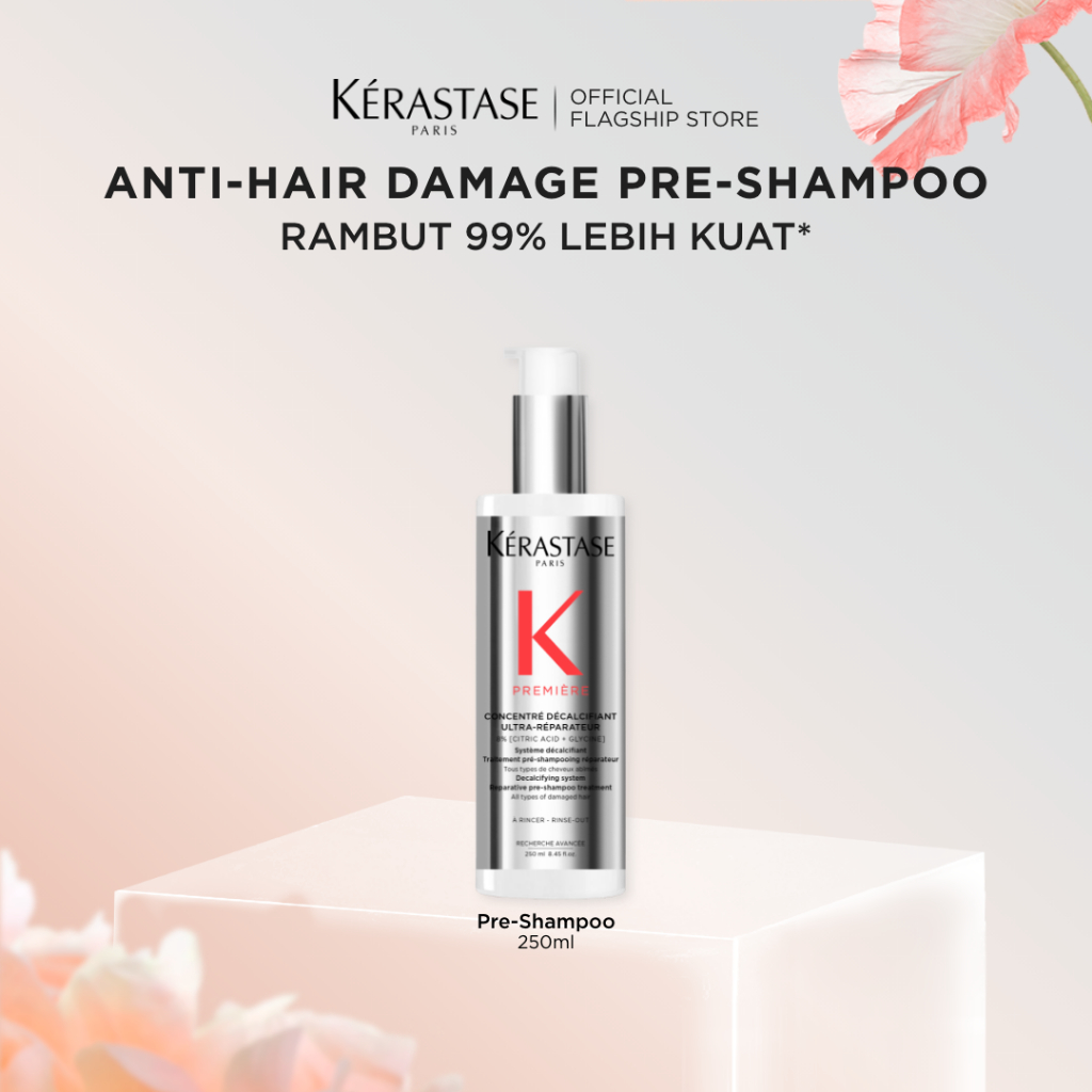 Kerastase Premiere Pre-Shampoo 250ml Anti-Hair Damage Pre-Shampoo - Double Cleansing untuk Rambut Ru
