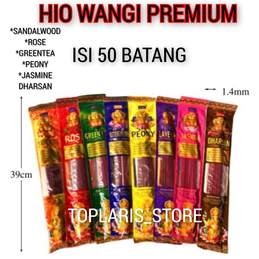 Hio Sandalwood CENDANA / JASMINE / LAVENDER PREMIUM
