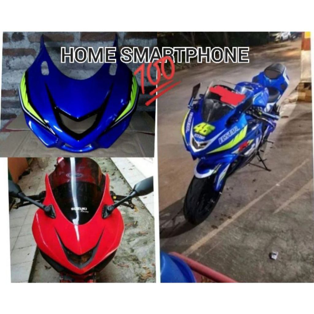 Cover Headlamp Suzuki Gsx R150 model facelift