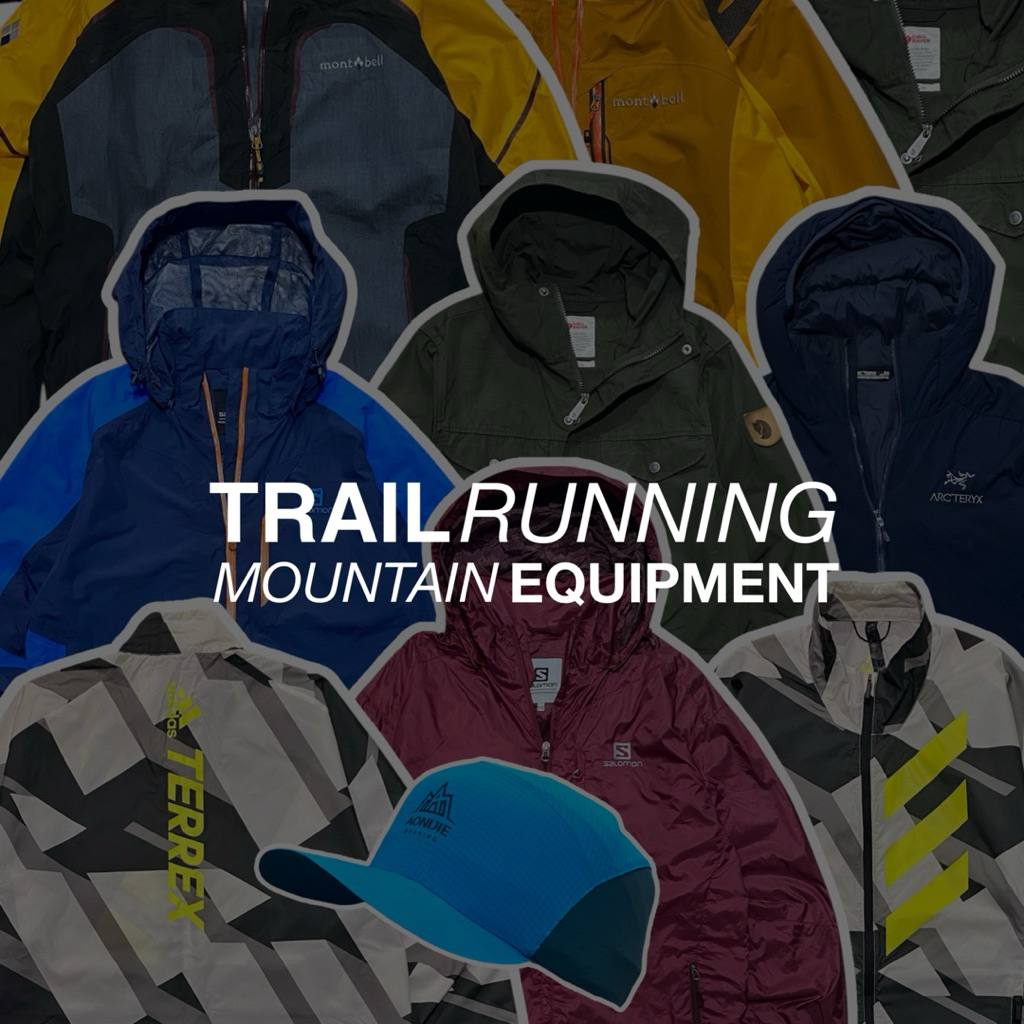 SALOMON / ADIDAS TERREX / MONTBELL / ARC’TERYX TRAIL RUNNING - OUTDOOR JACKET