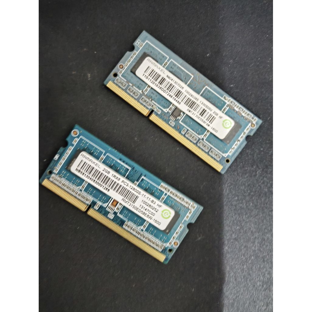 Ram Laptop Sodimm DDR3 2GB 1600mhz Ramaxel copotan Lenovo Thinkpad