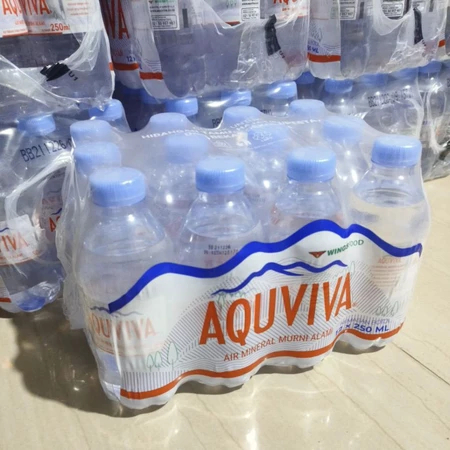 AQUVIVA AIR MINERAL 250ML ISI 12 BOTOL