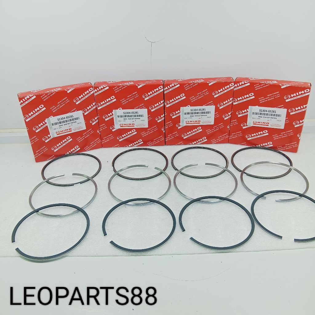 RING PISTON SET HINO DUTRO HT 130 HT130 130HT