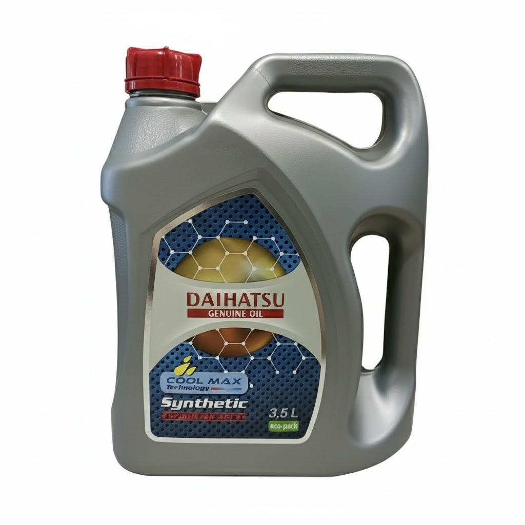 Oli Mesin Mobil Daihatsu Genuine Oil 10W 40 API SN Synthetic 1 Liter Original