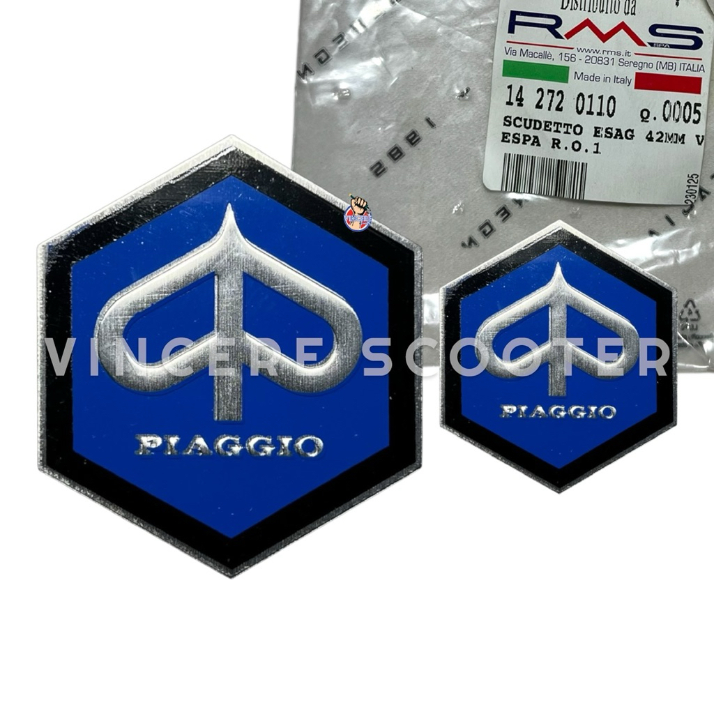 Emblem Chung Dasi Hidung Batok Stang RMS Vespa Super Sprint PX PTS Special