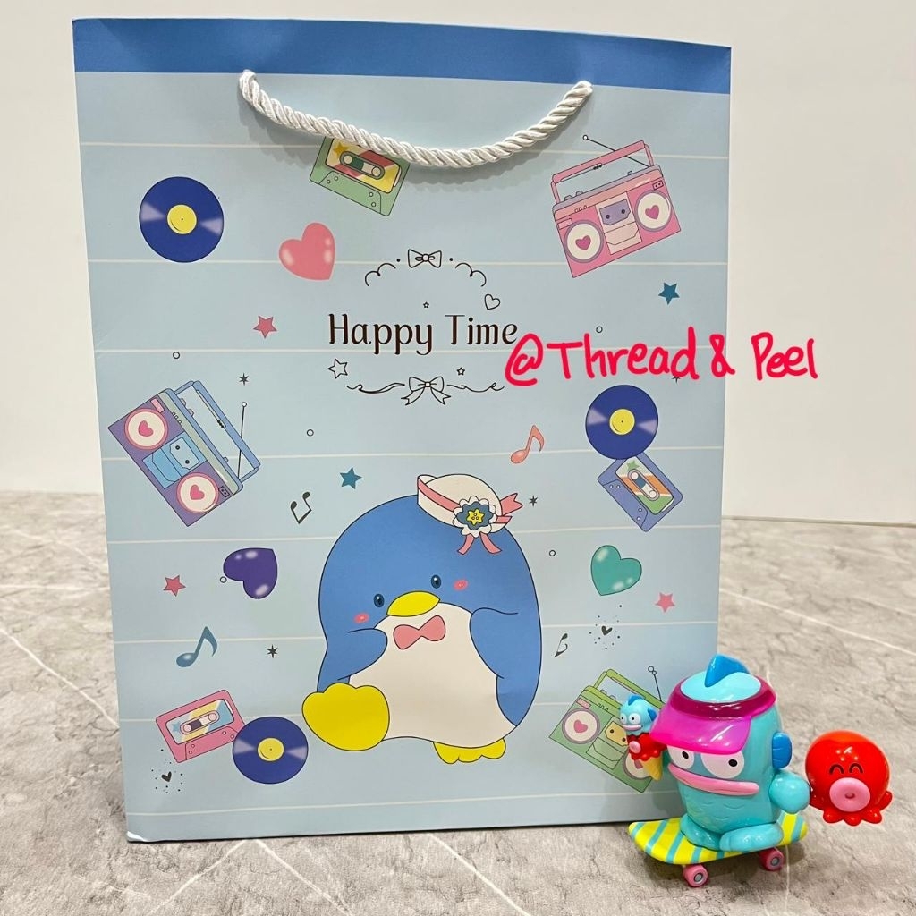 Paper Bag Tuxedo Sam Sanrio Tas Serbaguna