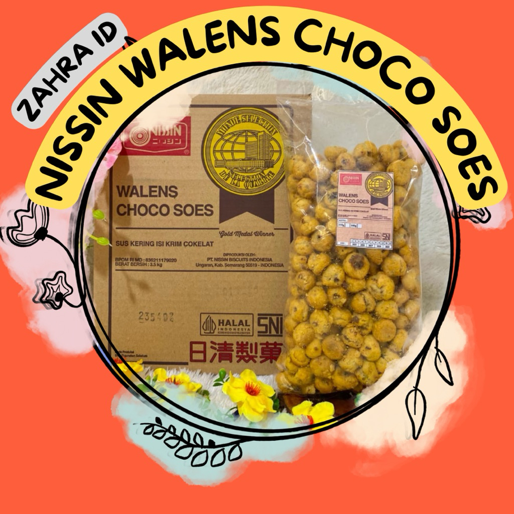 LOS 3,5kg NISSIN Walens Choco Soes kemasan ball