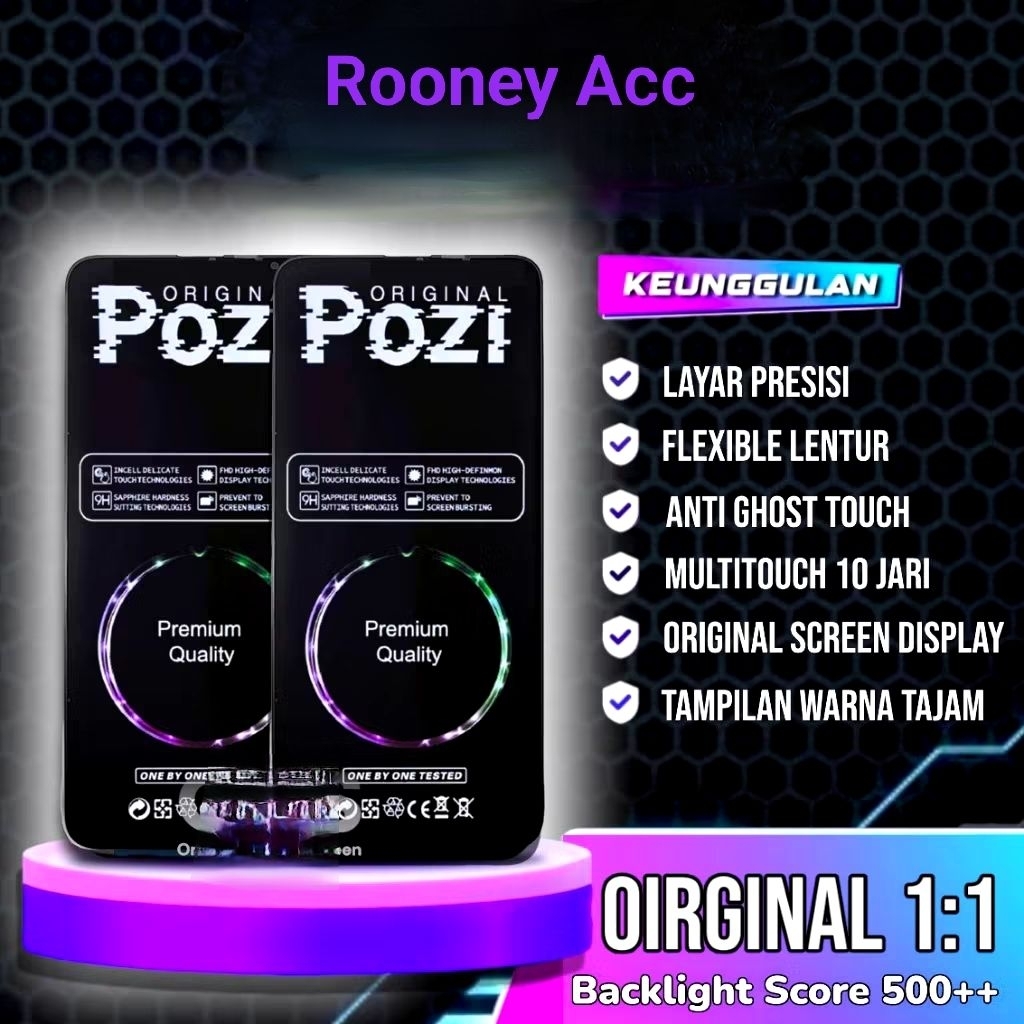 [LCD POZI] LCD+TS XIAOMI REDMI NOTE 8 PRO BLACK ORG POZI