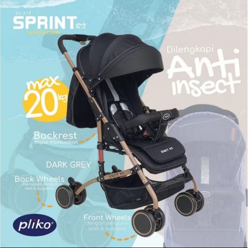 stroller Pliko sprint RX 379