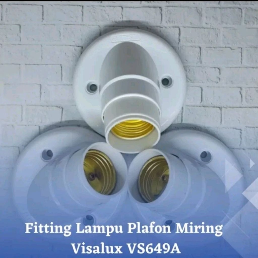 Fitting Lampu Plafon Miring VS6496 Visalux