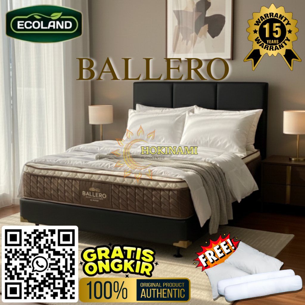 Ecoland Springbed Ballero Pocket Spring