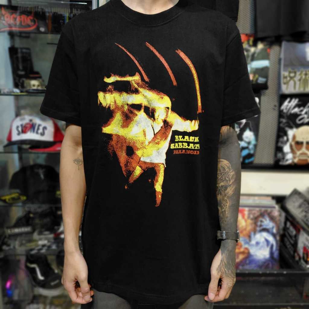 T Shirt Band Official BS X LJ - PARANOID Original