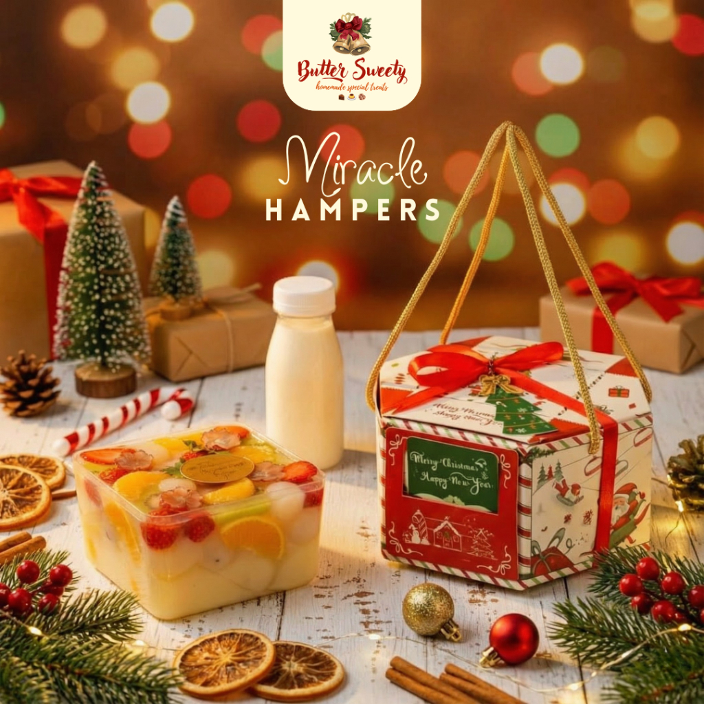 Miracle Hampers - Hampers Pudding - Christmas Hampers - Hampers Natal Bandar Lampung